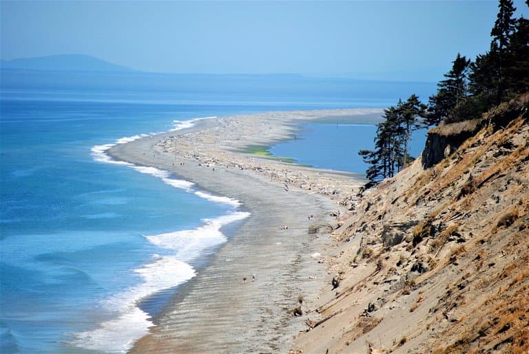 The Dungeness Spit.
