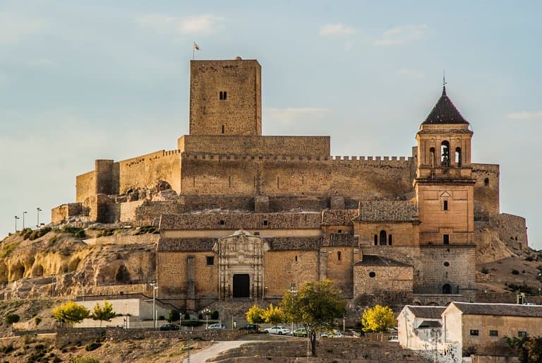 Conjunto monumental de Alcaudete. Castillo Calatravo e Iglesia de Santa María la Mayor