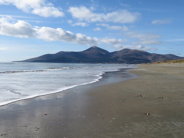 From Dundrum looking towards Newcastle