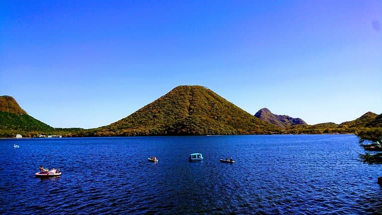 榛名湖の榛名富士
