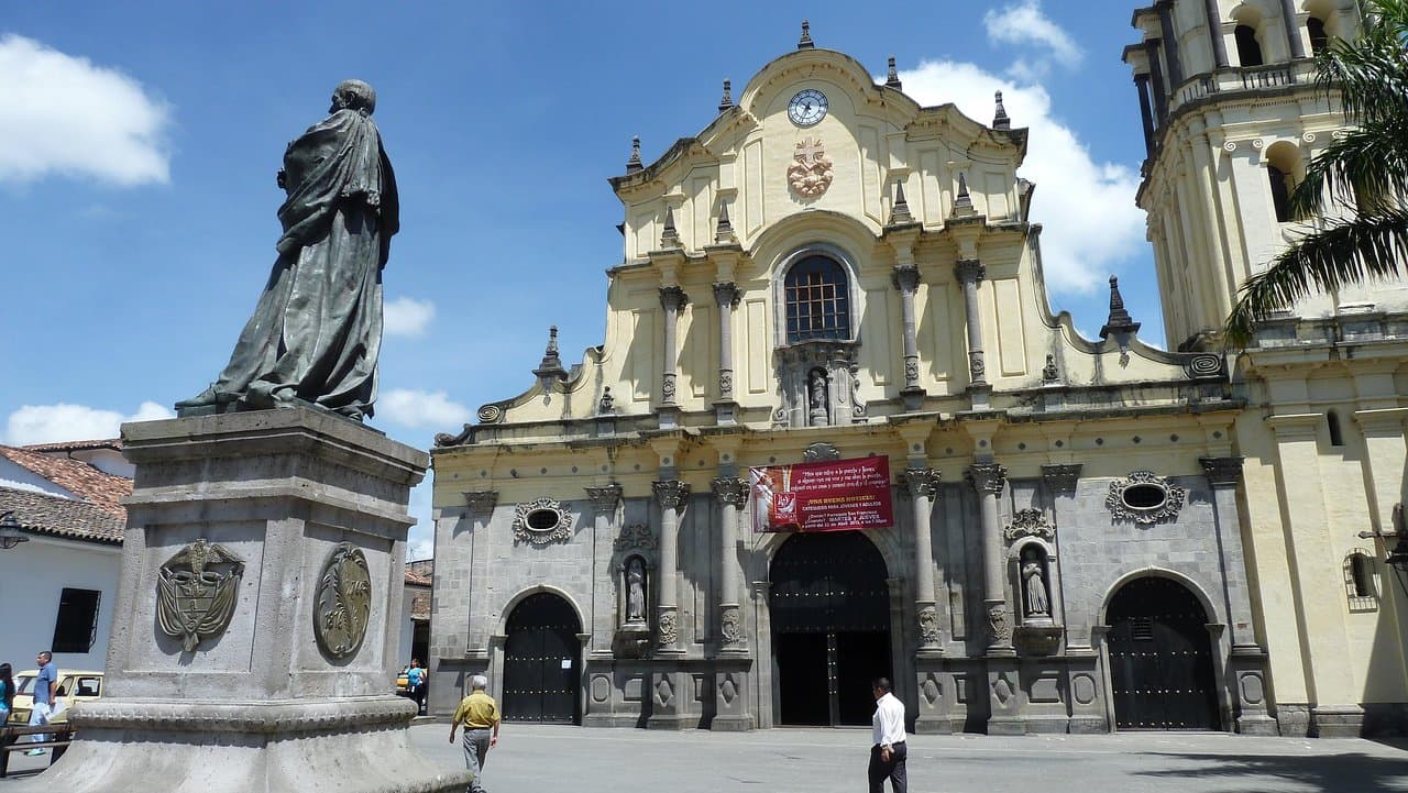 Kirche San Francisco in Popayan