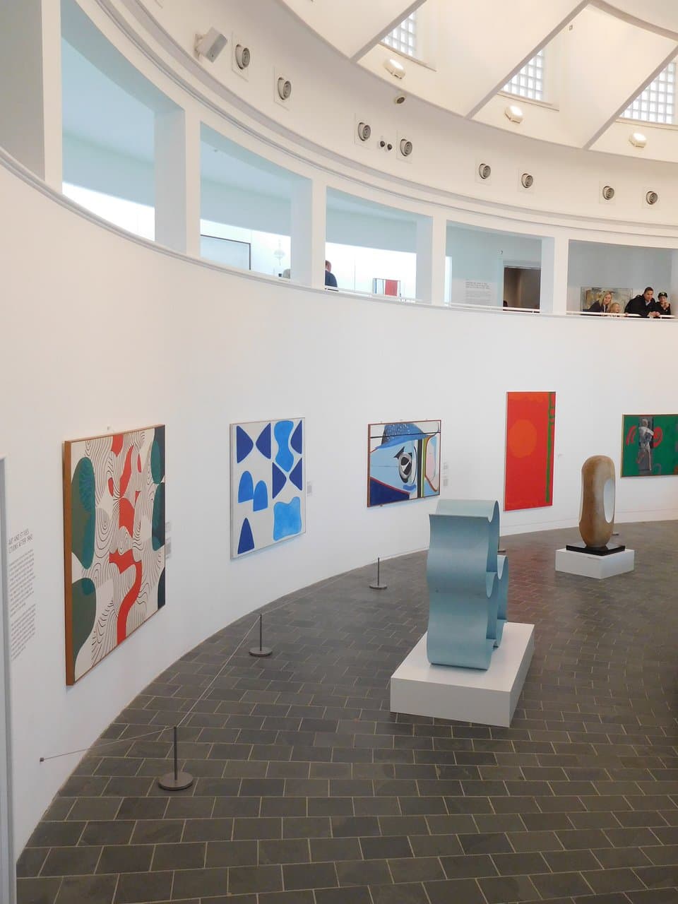 view of a gallery at the Tate