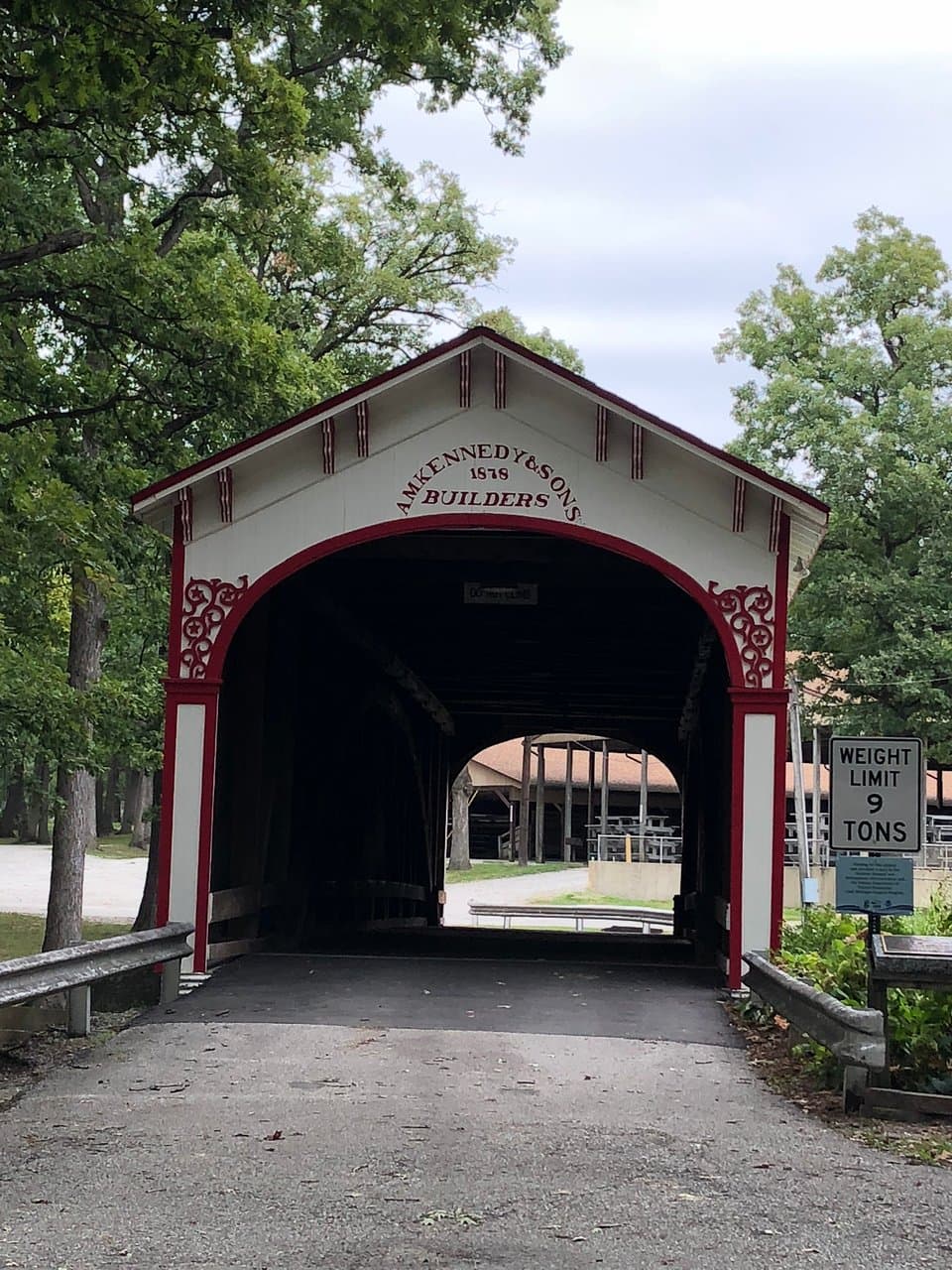 Drive Through Covered Bridge