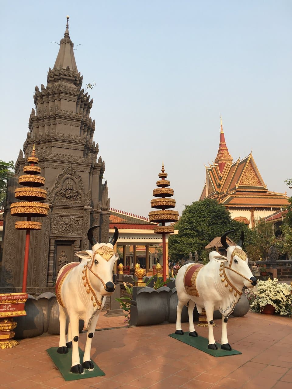 Temple grounds