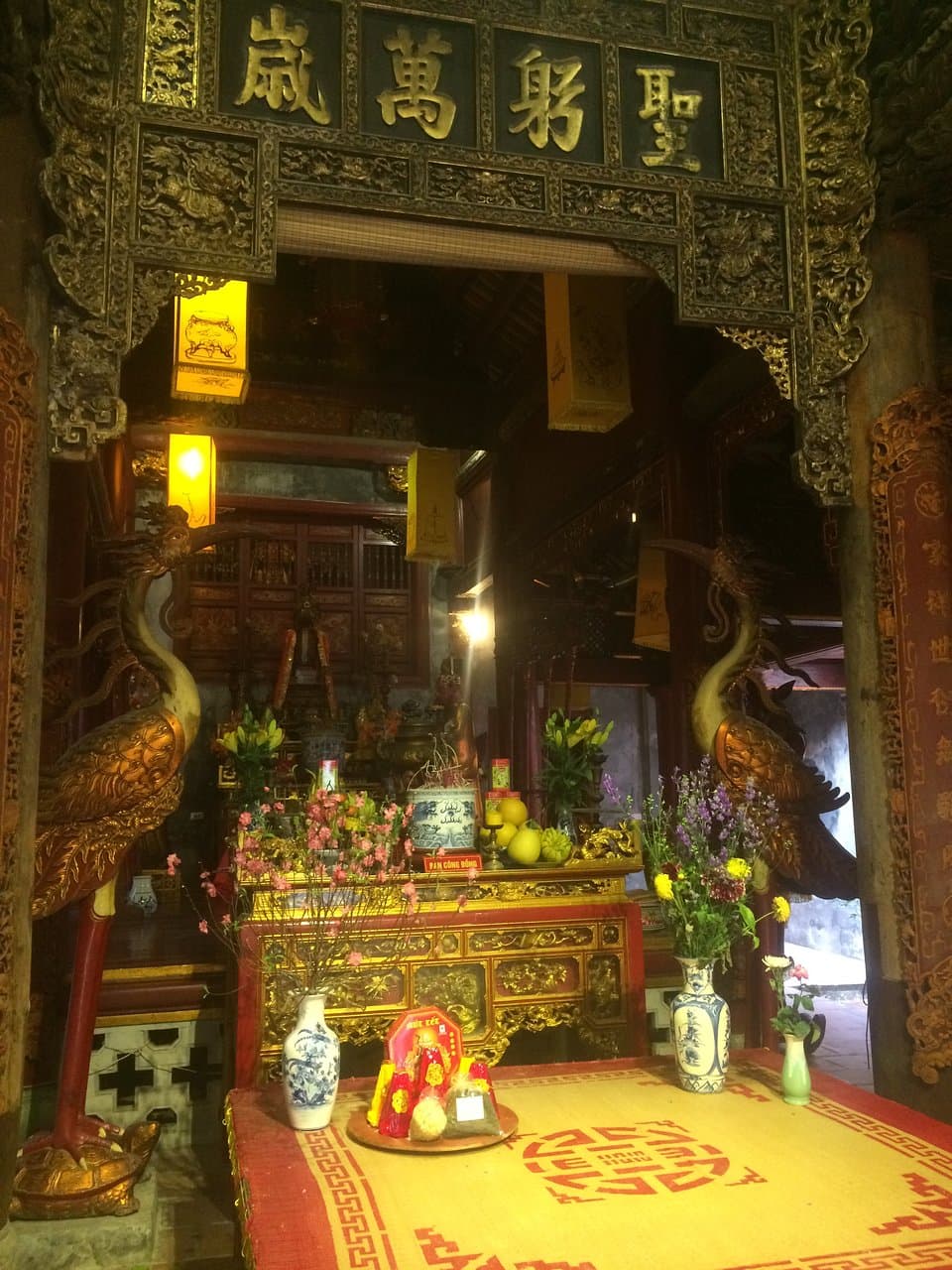 temple on Hang bac street
