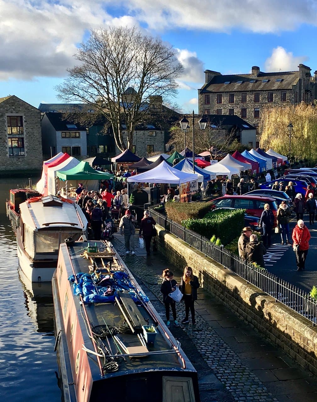 Skipton High Street and Market