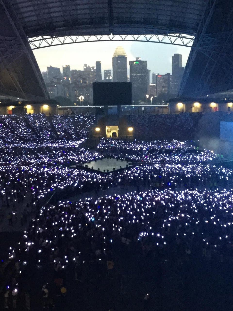 Singapore sports hub for the BTS concert!