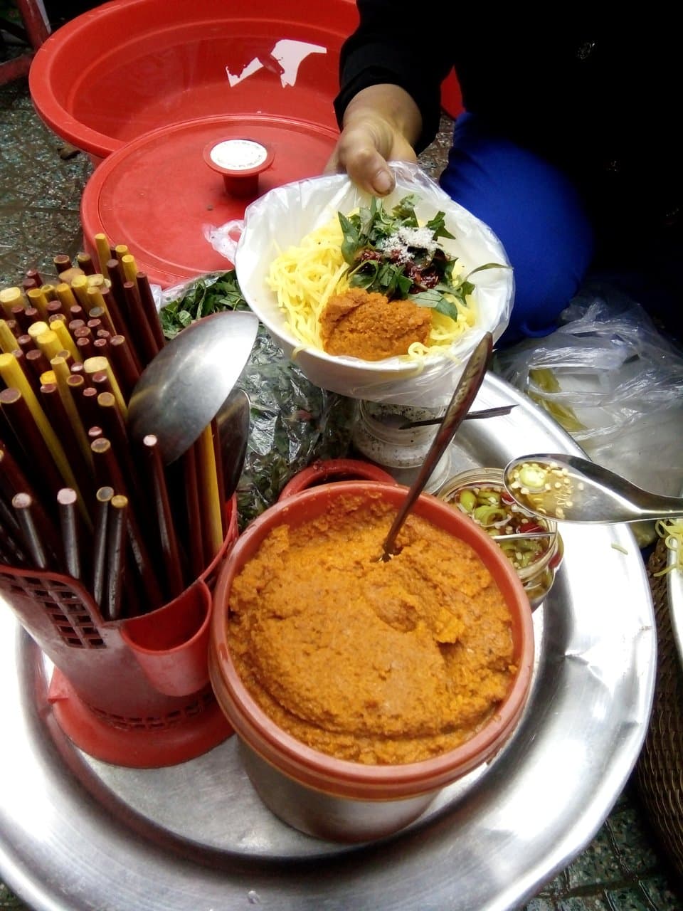 Bún nghệ thơm ngon bổ dưỡng