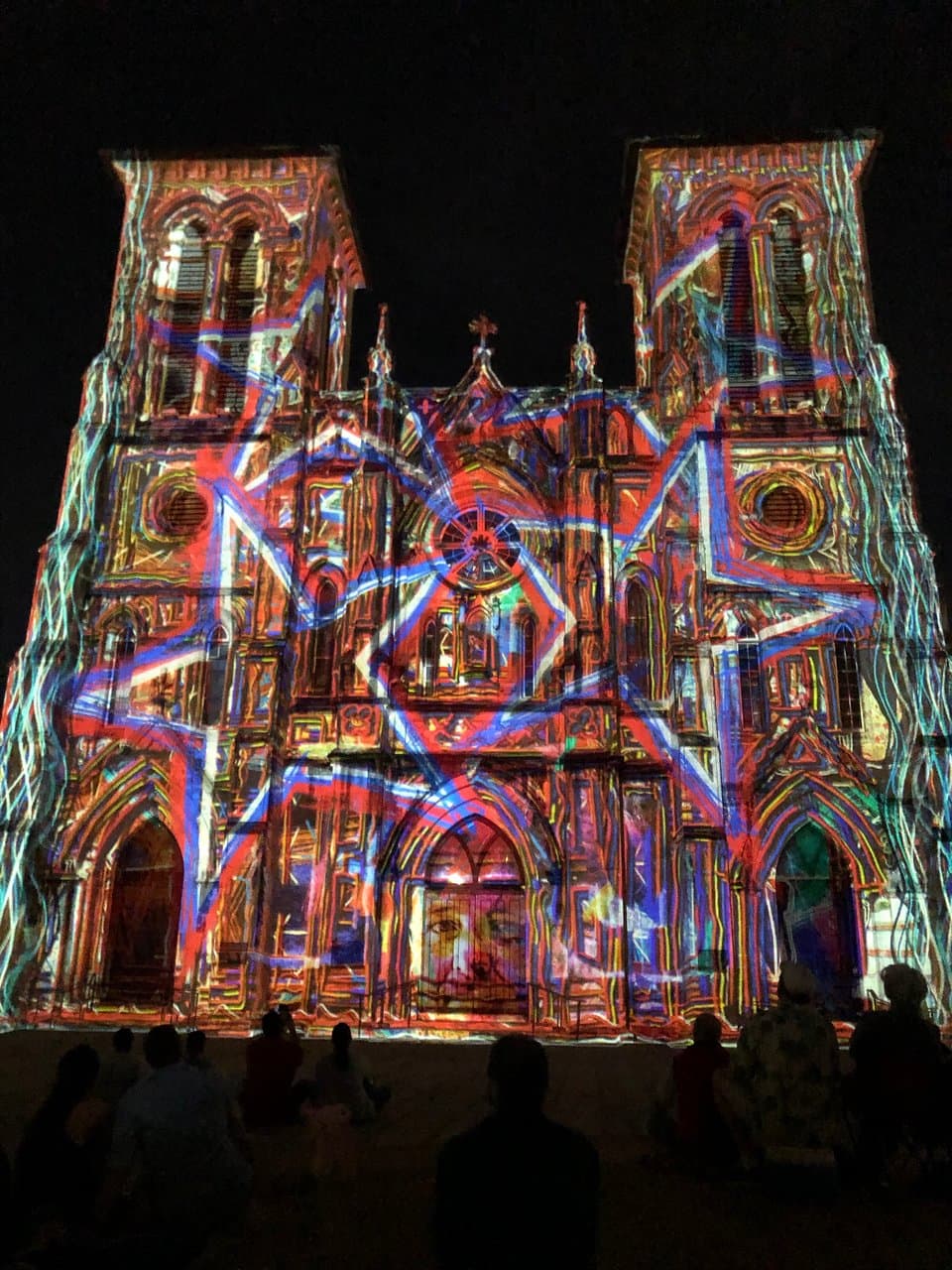 San Fernando Cathedral - Light Show