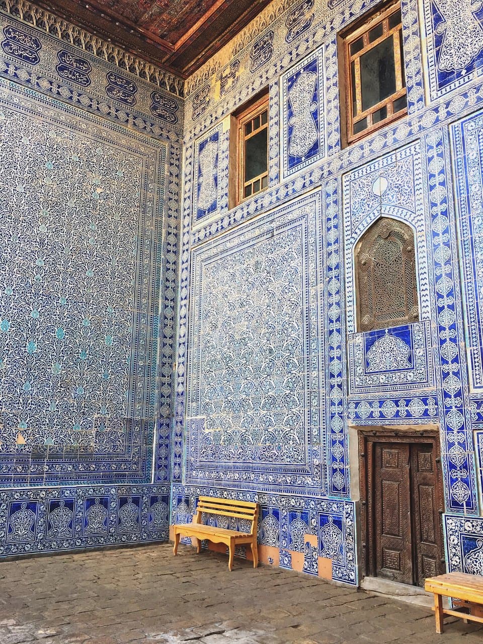 Entertainment hall mosaics