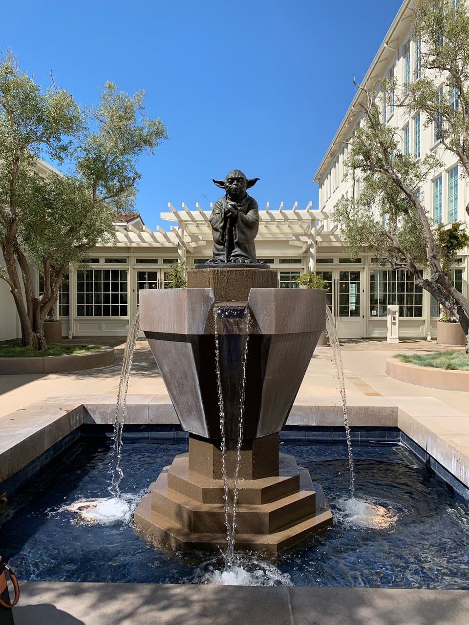 Yoda Fountain (Lucasfilm) San Francisco