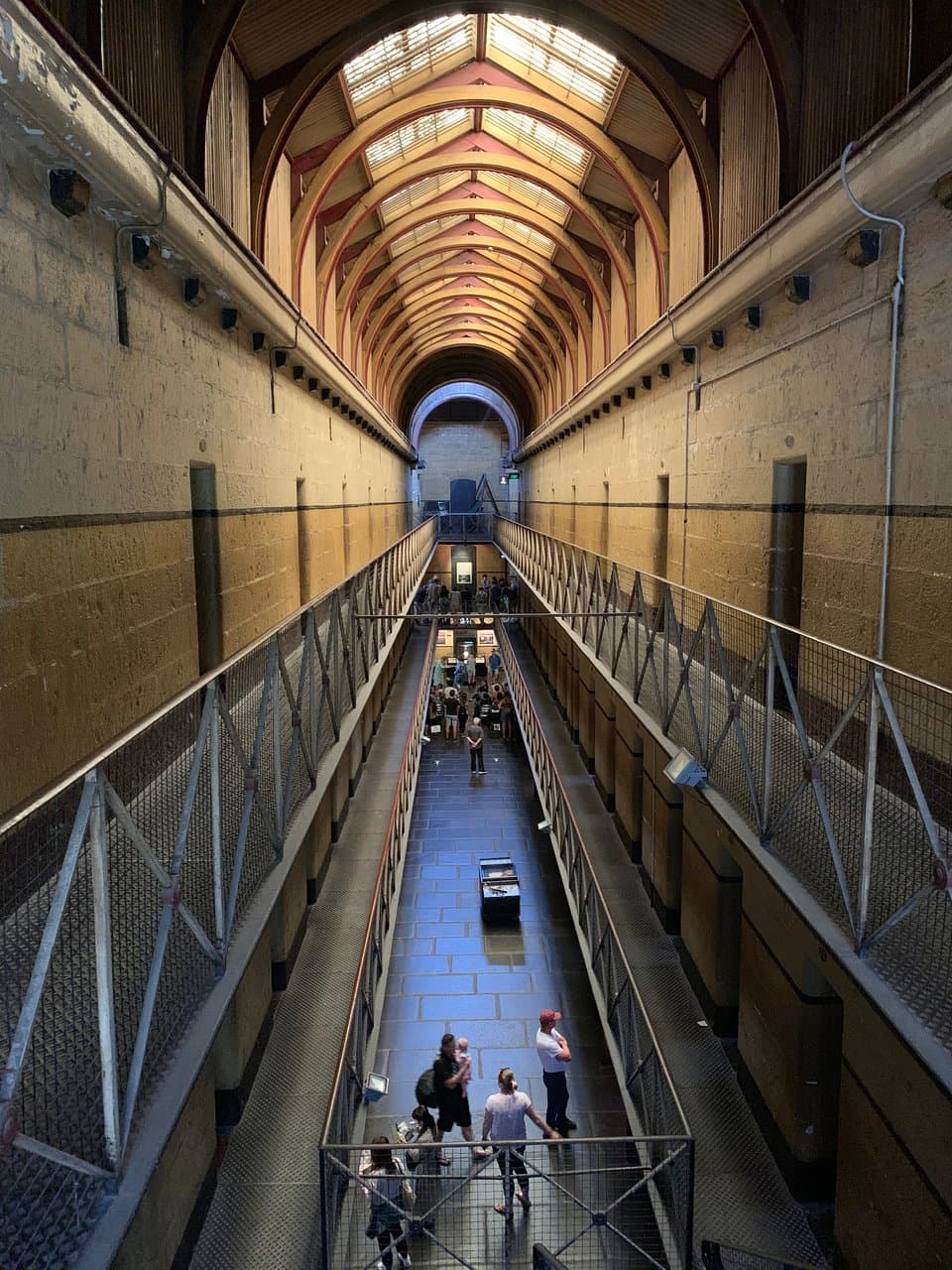 Inside the main building