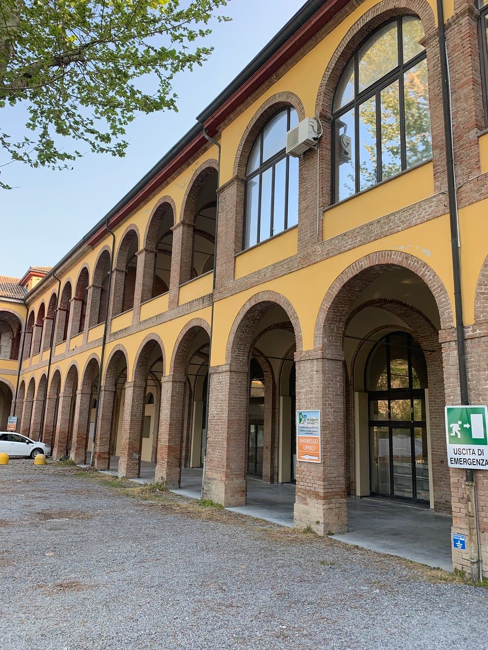 vista dal cortile interno