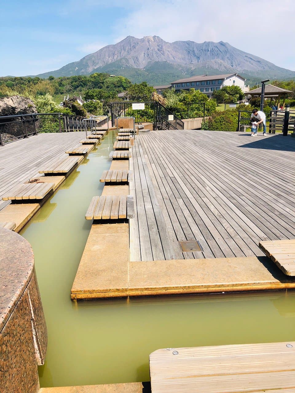 Yogan Nagisa Park Footbath Sakurajima