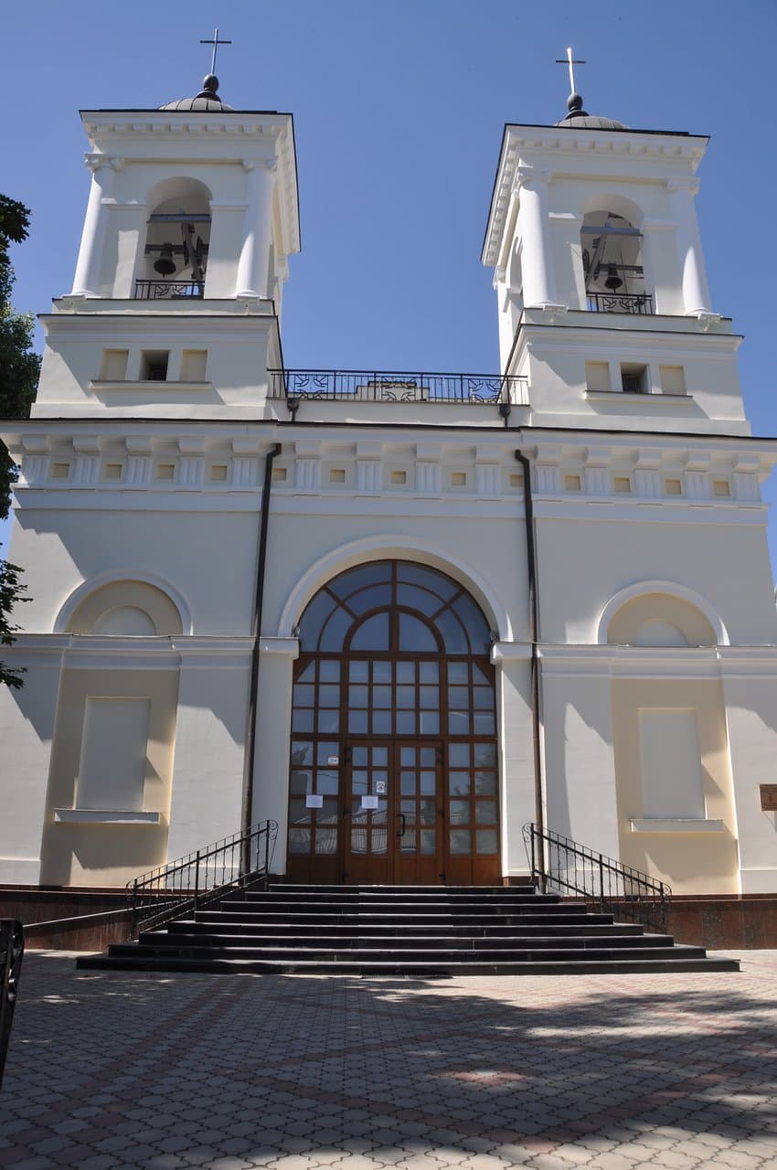 La cattedrale cattolica di Chisinau.