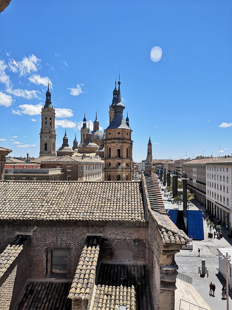 Vistas hacia la basílica