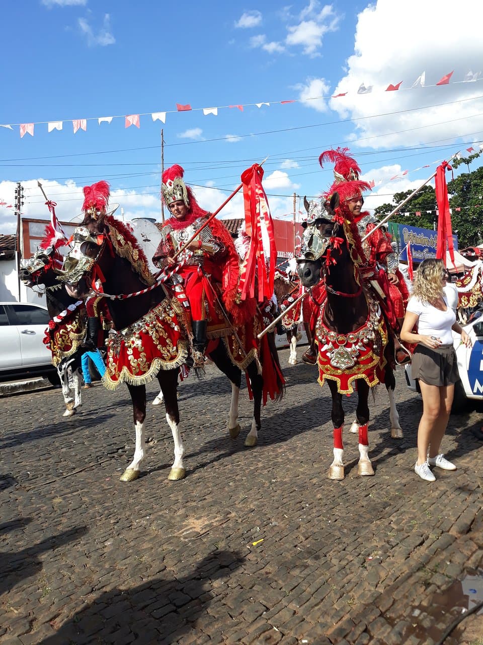 Única foto que consegui tirar já fora do cavalhodromo