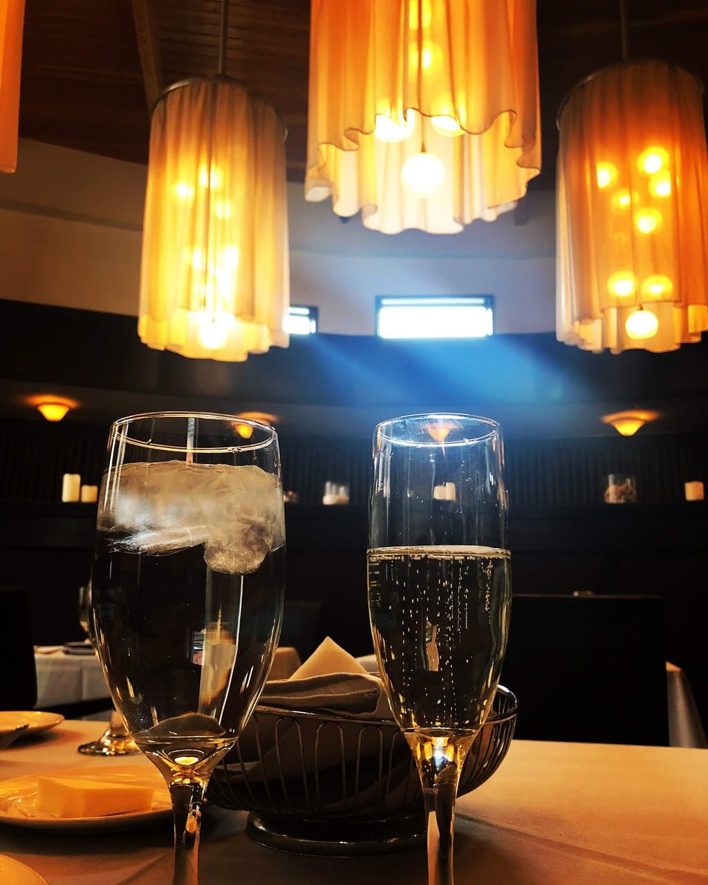 Prosecco with amazing lighting.