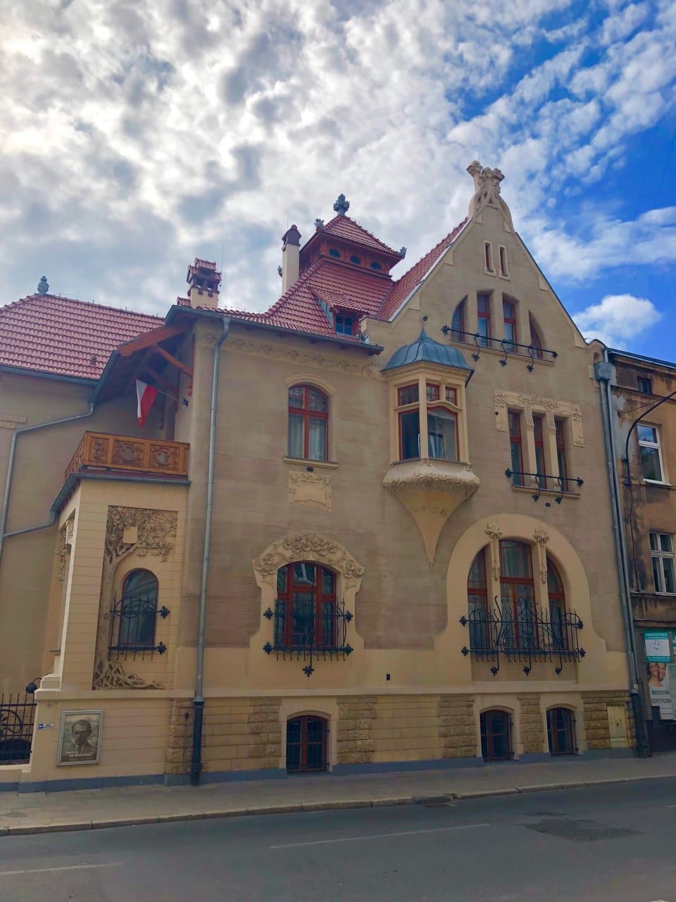 アール・ヌーヴォーの屋敷