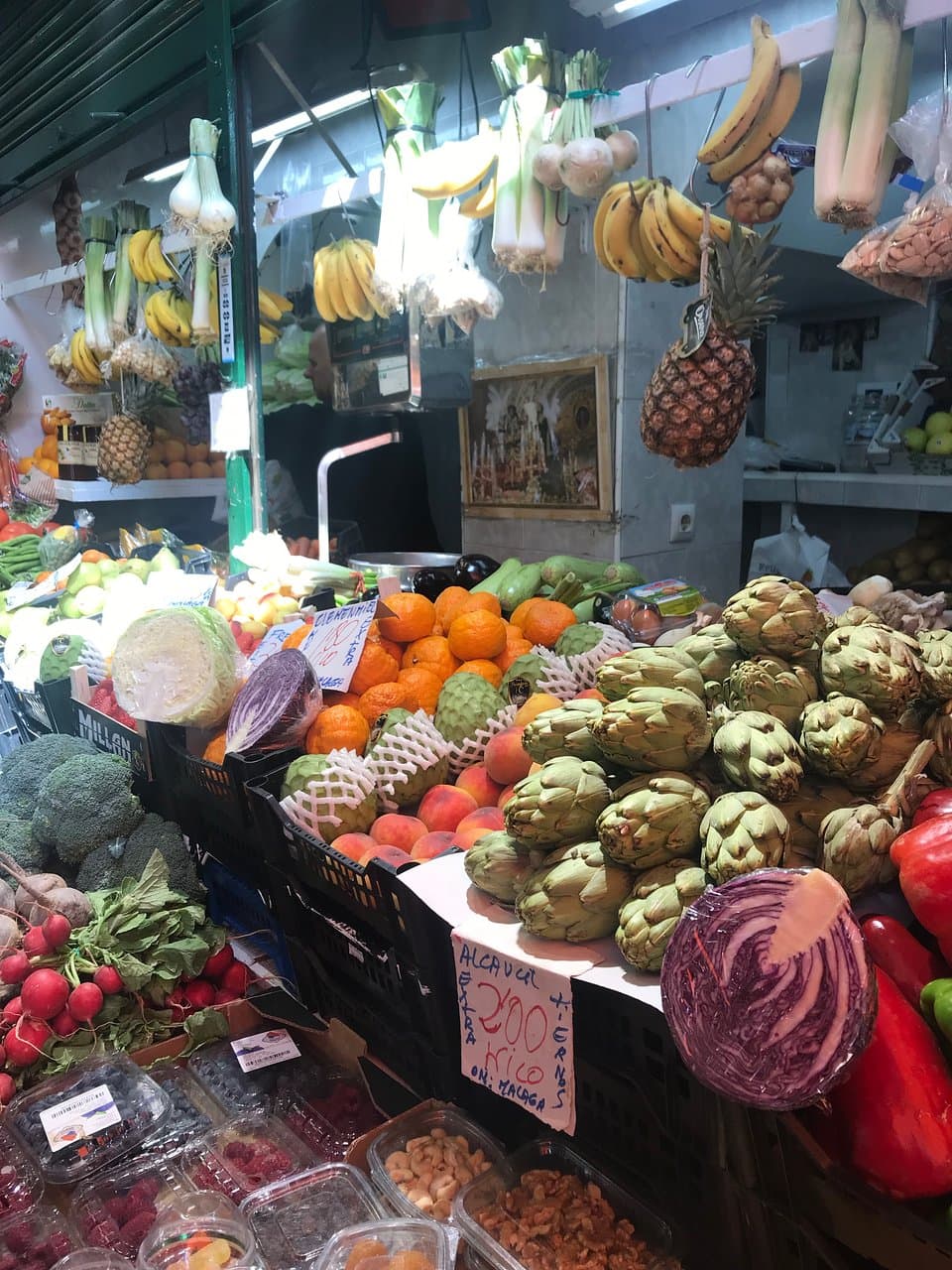 Visited this small local market as part of a Tapas Cooking Class - great experience!