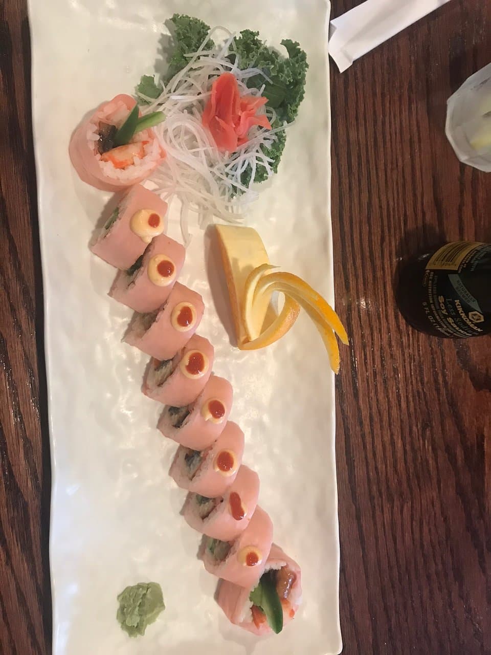 Another great meal!  We were in a hurry, but really wanted great food.  We knew we wouldn’t be disappointed at Mangetsu!