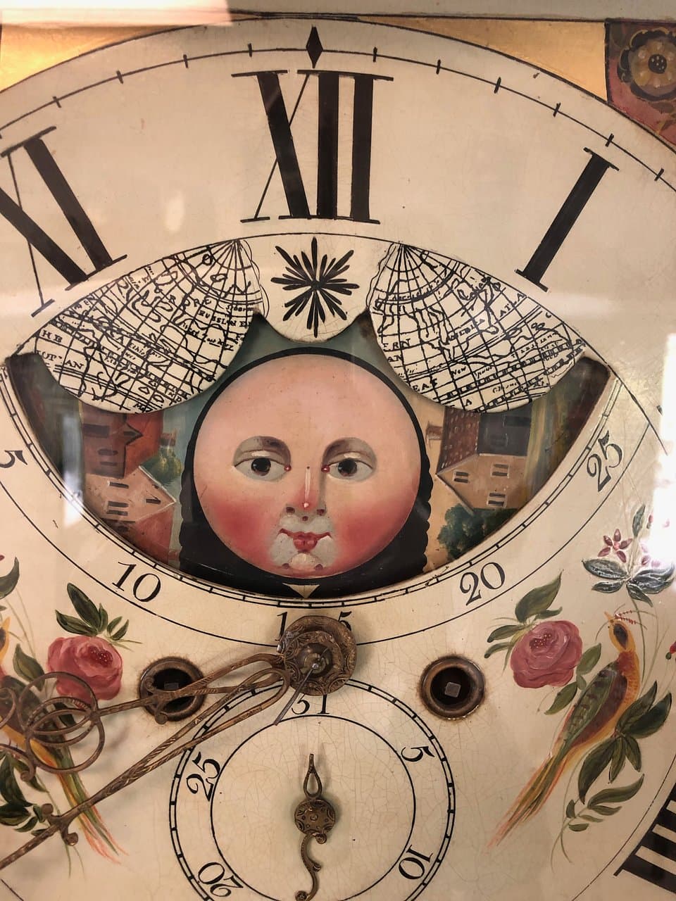 At the clock and watch museum