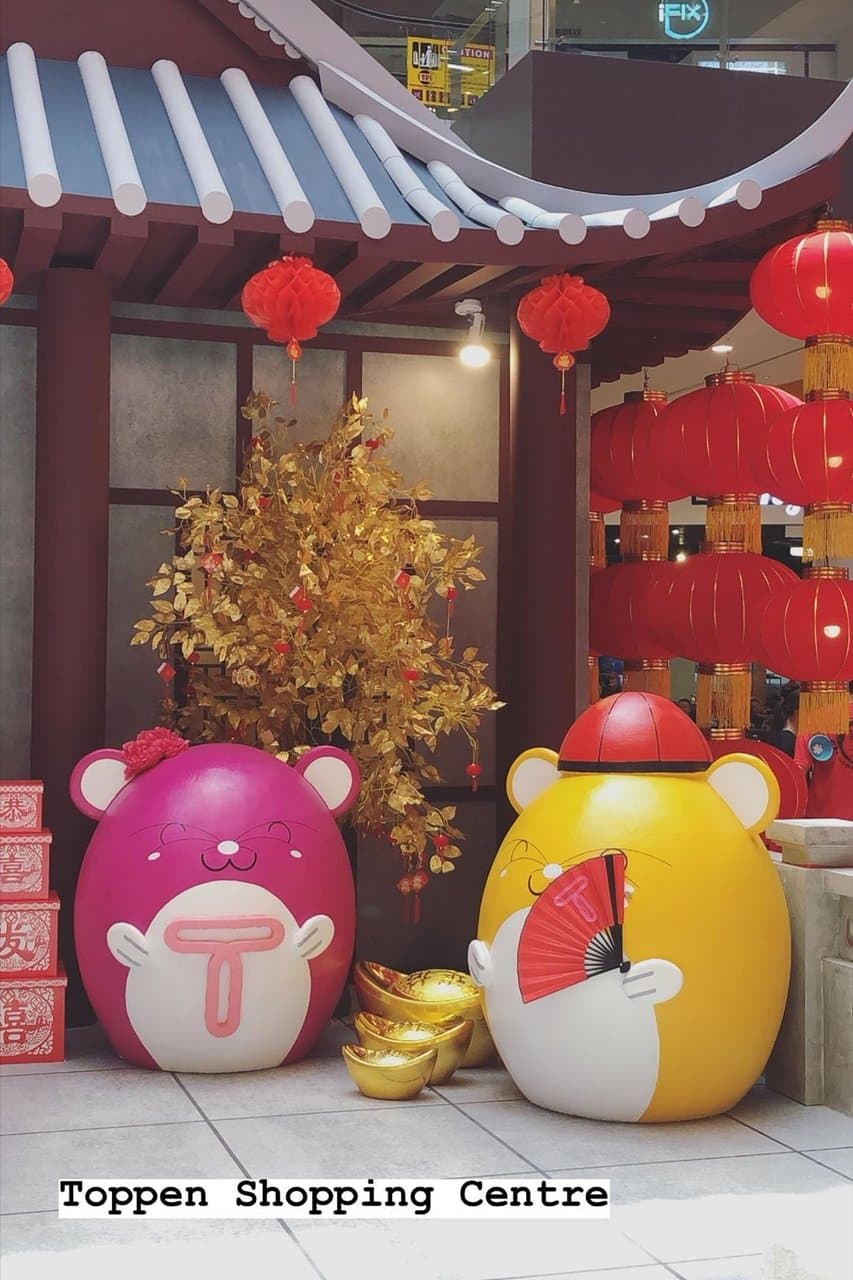 Chinese new year decor