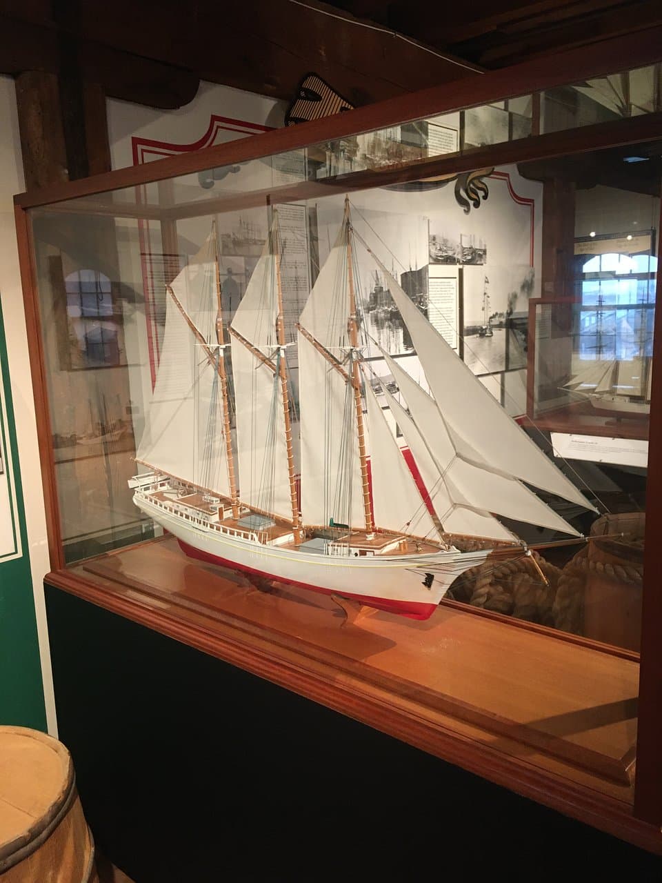 Just one of the amazing ship models. 