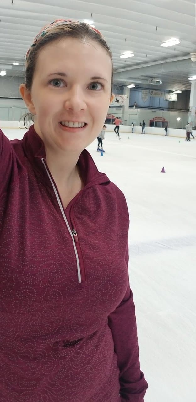 on the ice