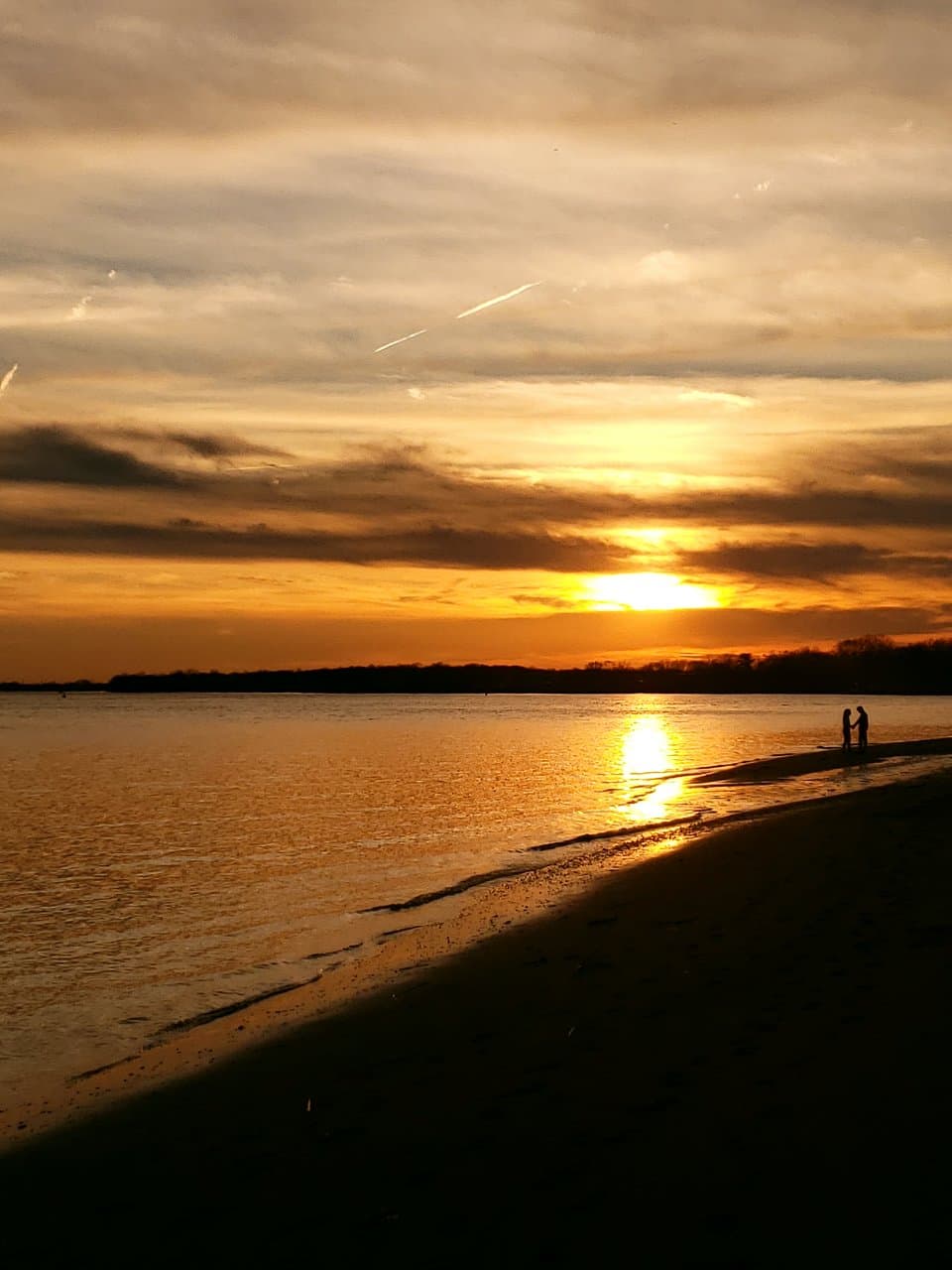 Sunset at Neshaminy State Park