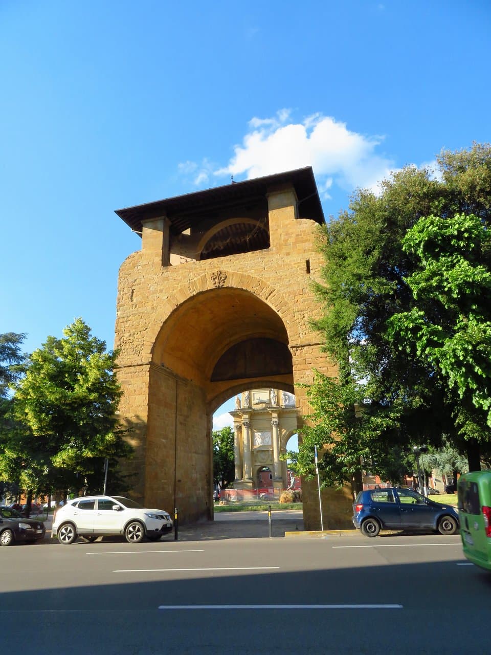 Porta San Gallo, lato che guarda verso il centro città