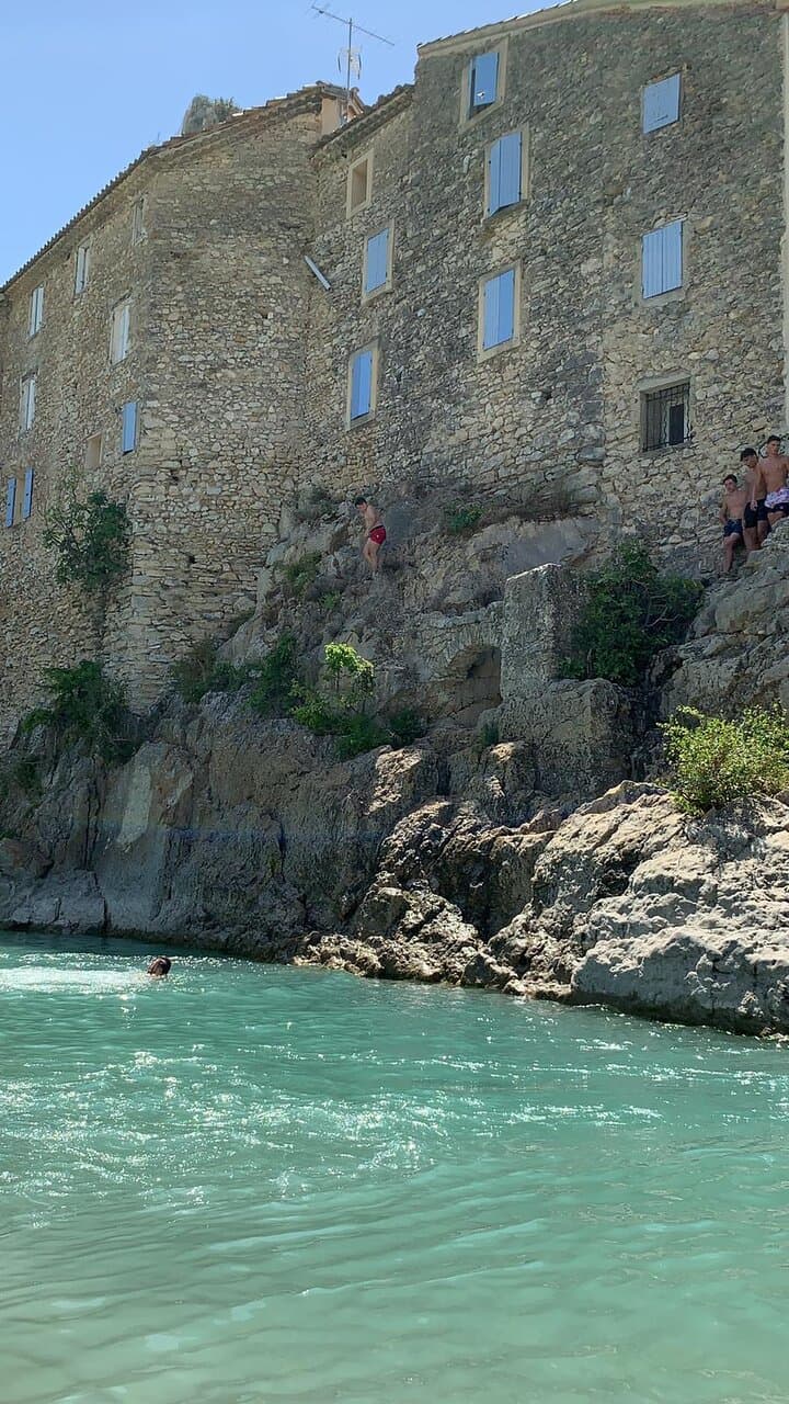 Une baignade agr