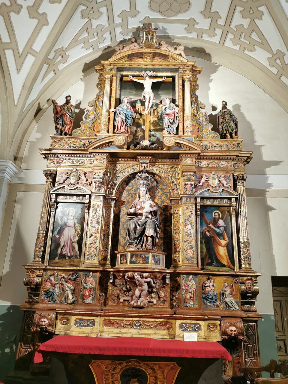 Retablo Iglesia San Cipriano.