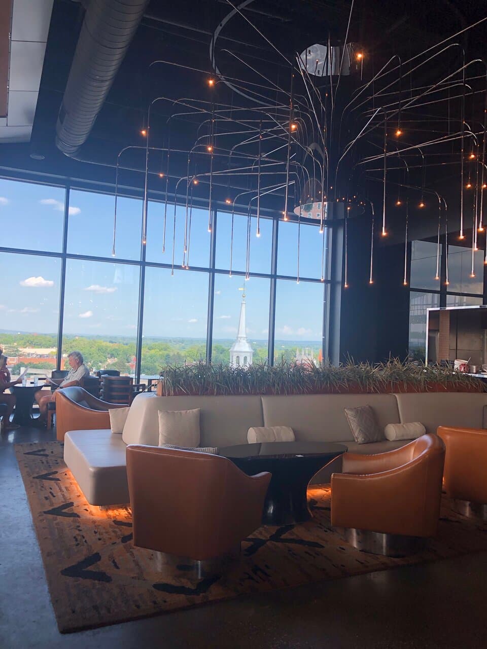 View Southeast Lancaster  from the 12th floor dining room