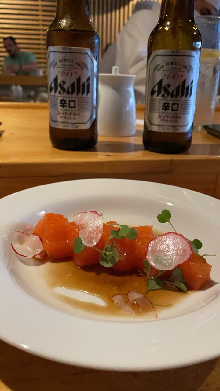 delicious cuts of salmon