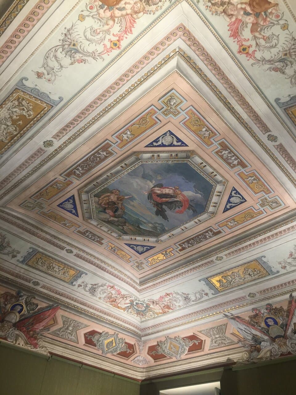 Soffitto a Palazzo Ricci