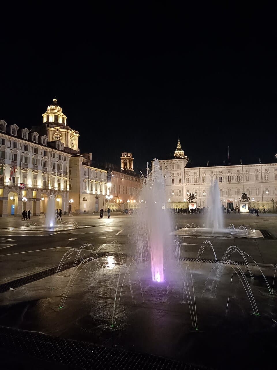 Piazza Castello by night ✨