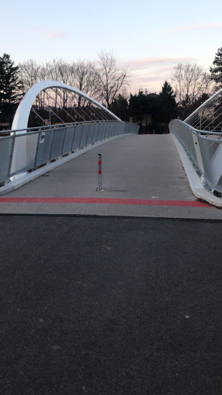 Kalvarska Cyklolavka - Fahrradbrücke