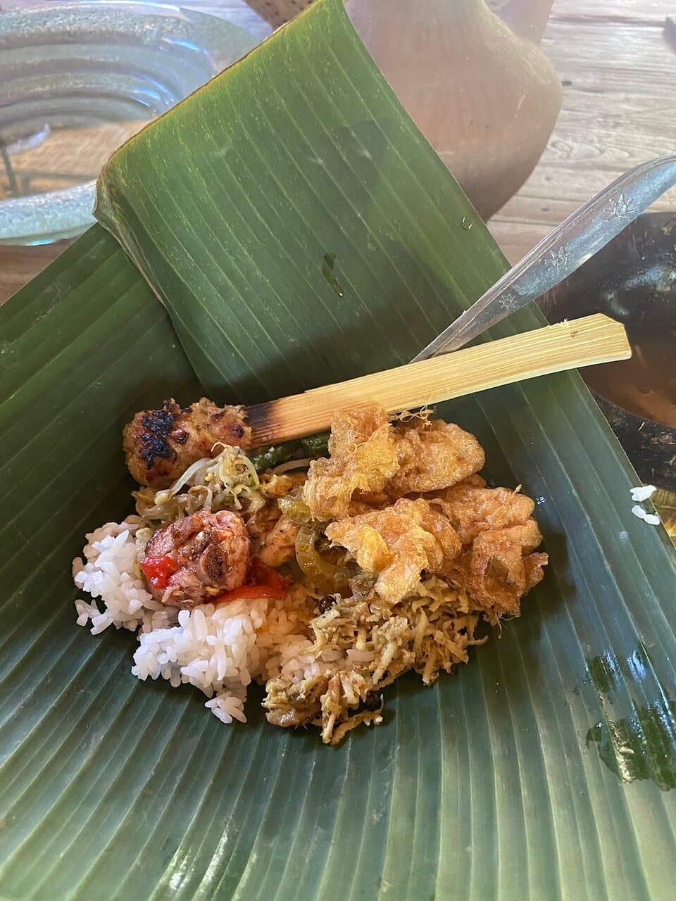 Delicious authentic Balinese food.
