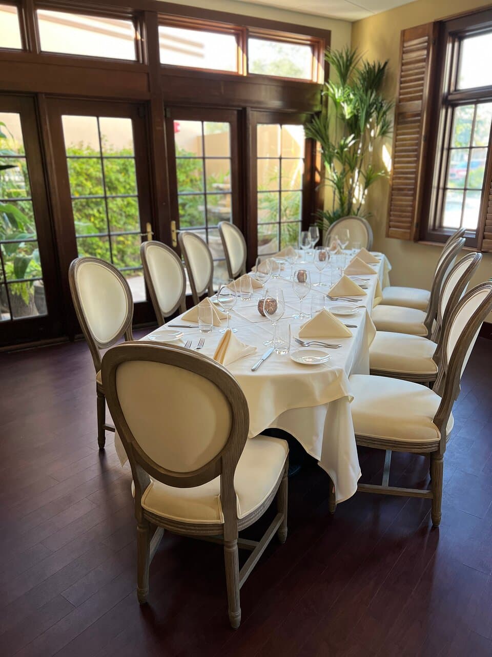 Table in Main Dining Room