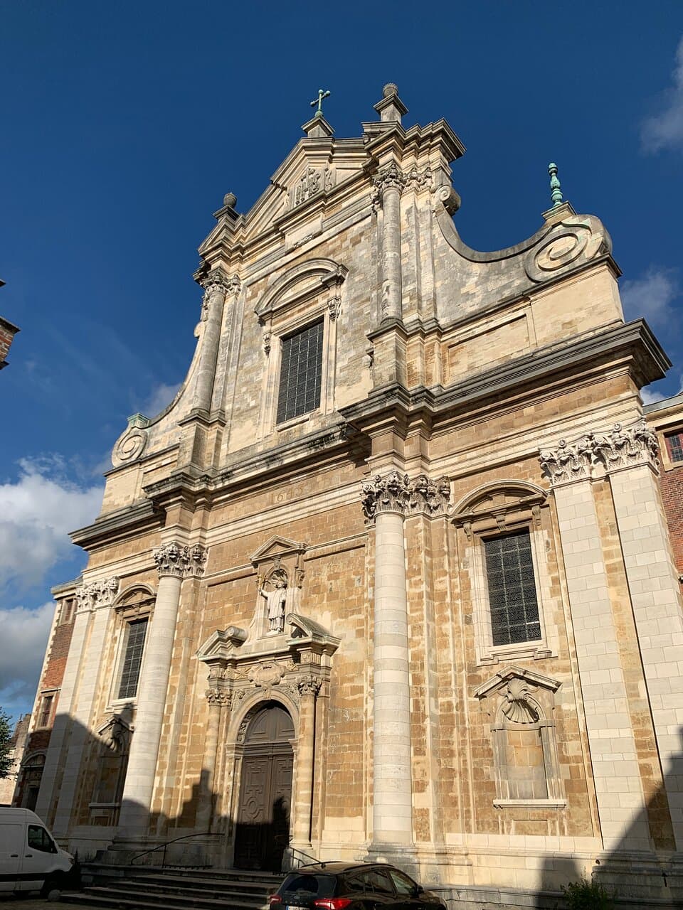 St. Walburga's Church - facade