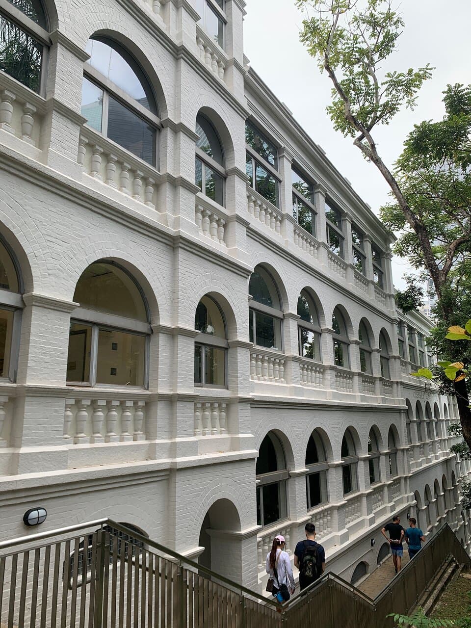 Hong Kong Visual Arts Centre - Historic Cassels Block of the Victoria Barracks - lovely facace