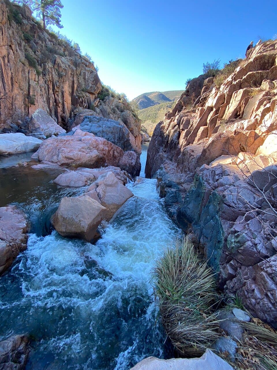 Water Wheel Falls East Verde River
