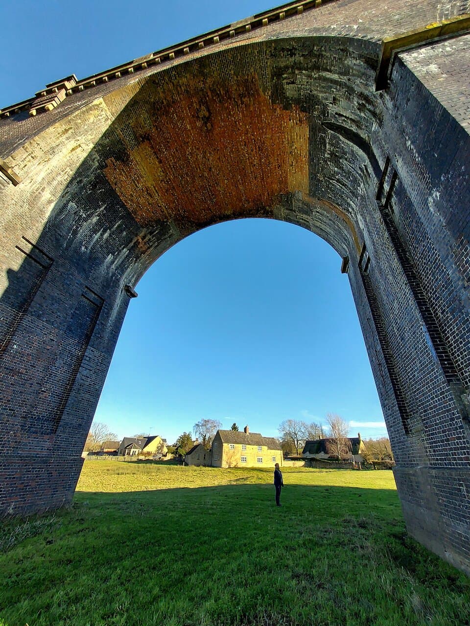 The impressive Welland Viaduct at Harringworth (02/Jan/23).