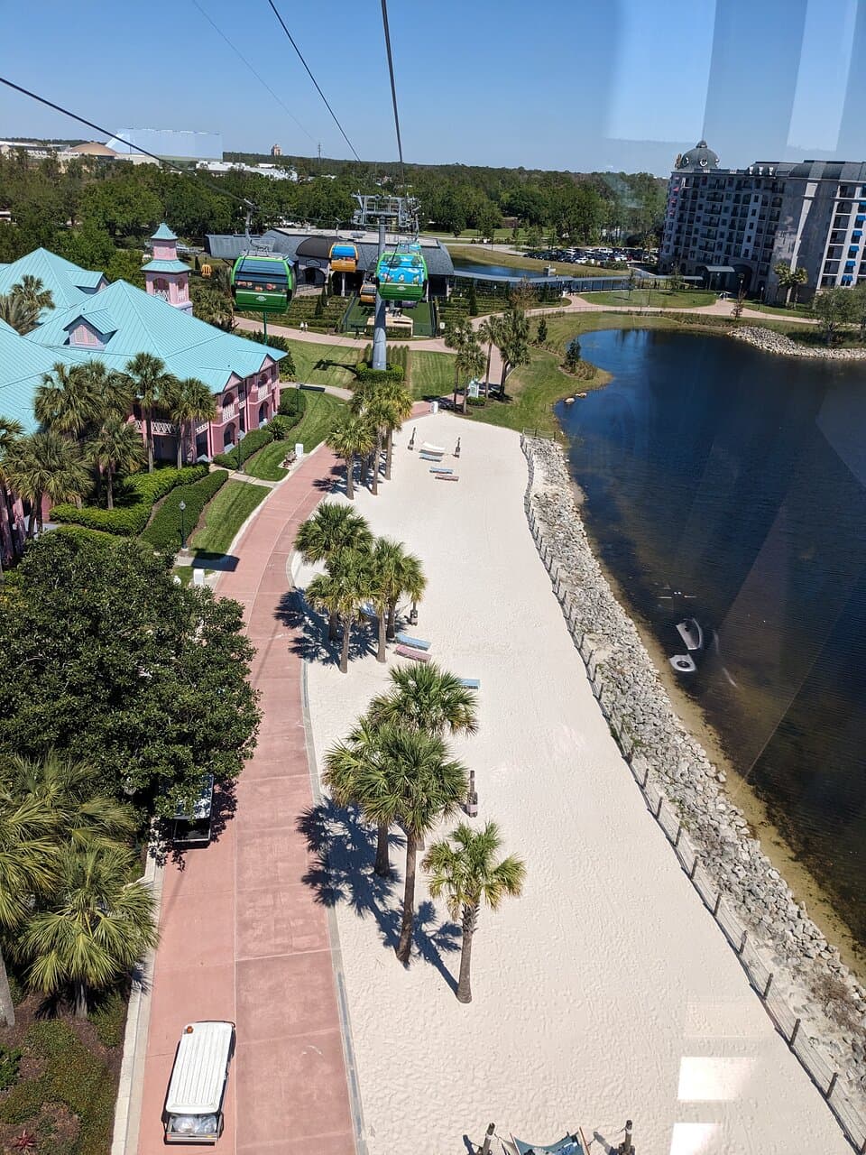 View from the Skyliner