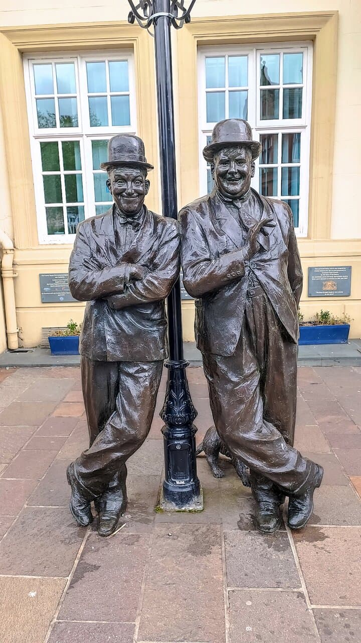 the statue