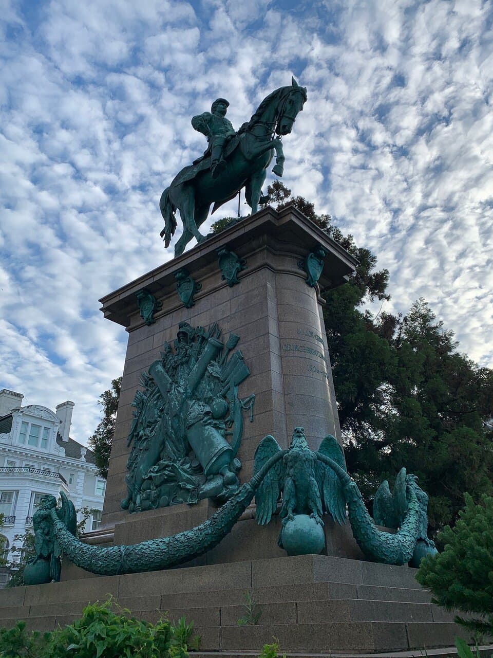 Views of the General Pulaski statue, which doesn’t warrant is open listing on TripAdvisor