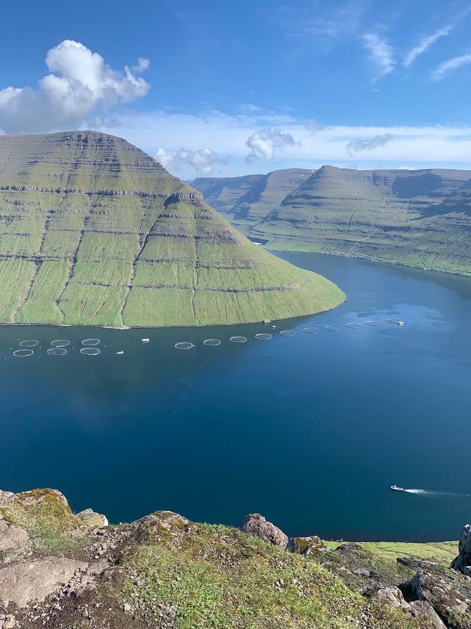 Fabelagtig flot udsigt fra toppen af Klakkur - kan stærkt anbefale at tage turen der op👍