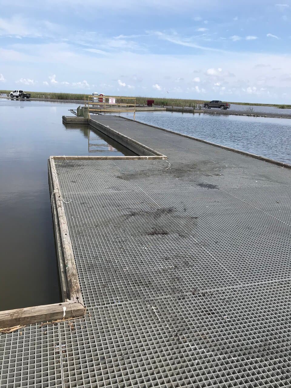 After the storm crabs was still bitting.