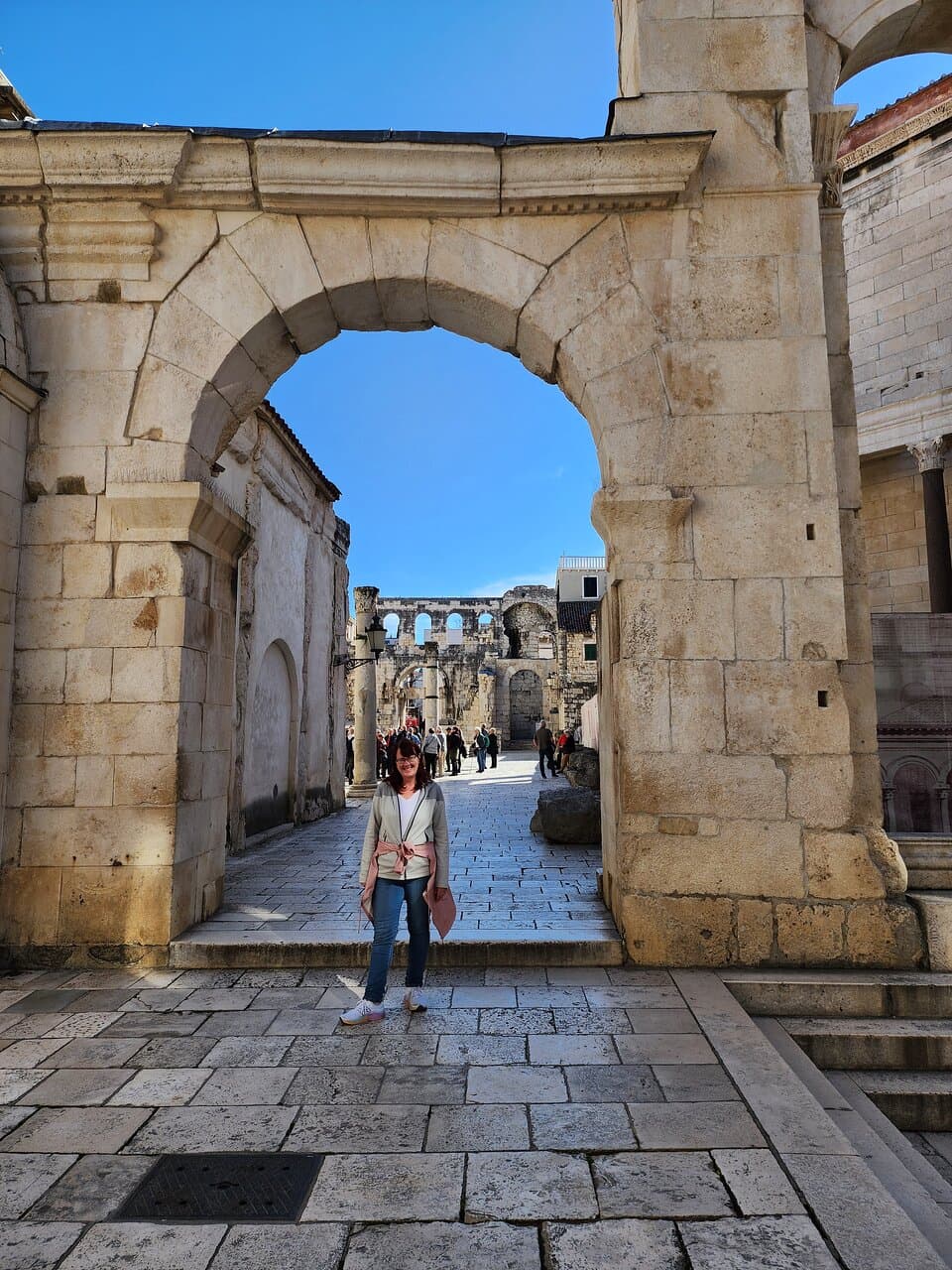 Looking through to the Eastern (Silver) Gate